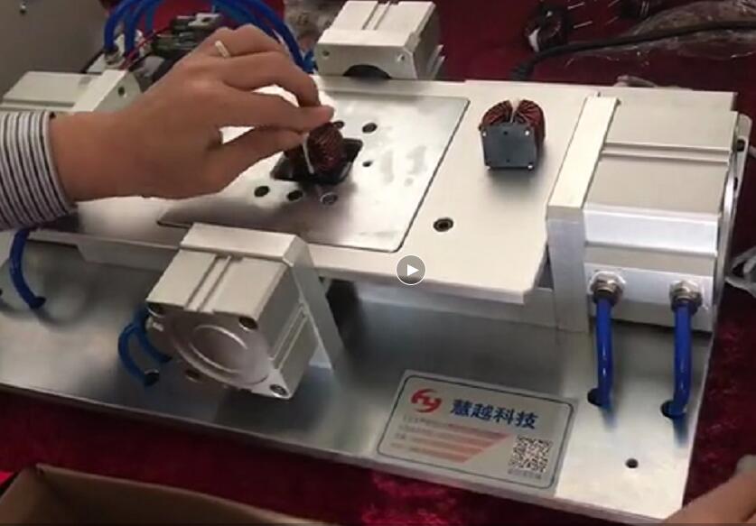 自動(dòng)整腳機(jī)切腳機(jī)磁環(huán)耦合電感線圈，共模電感整形拉直切斷機(jī)
